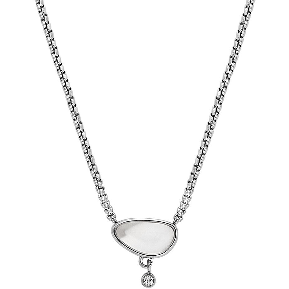 Skagen Slušivý oceľový náhrdelník Sea Glass SKJ1712040