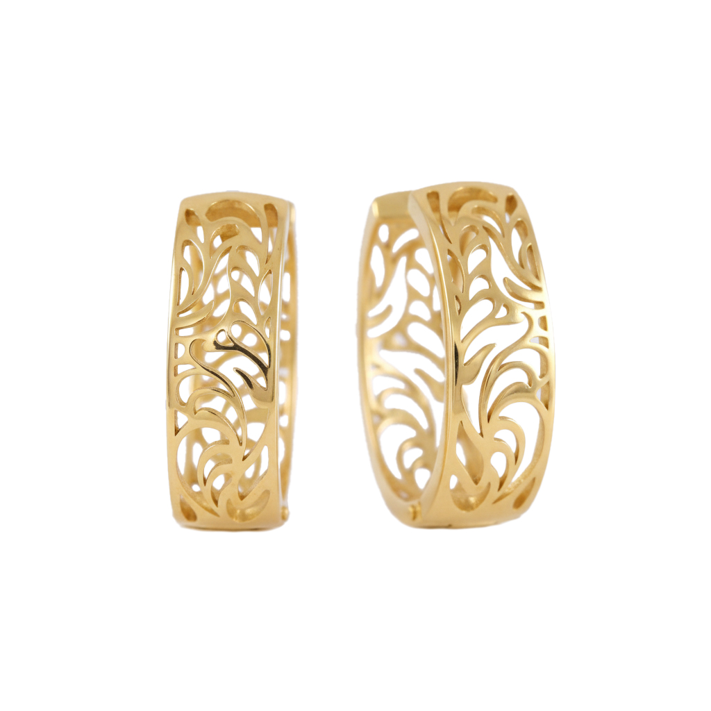 Soliter Elegantné pozlátené kruhy 431 001 02807 05