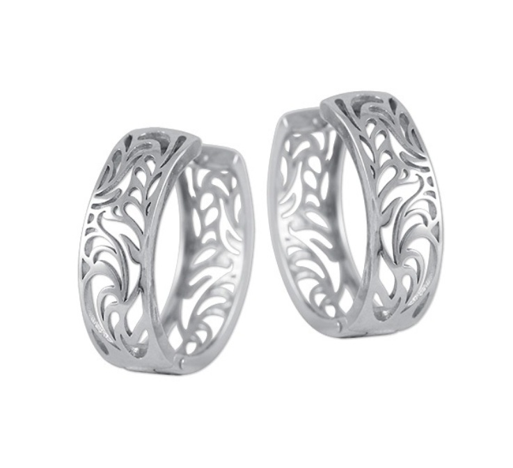 Soliter Elegantné strieborné kruhy 431 001 02807 04