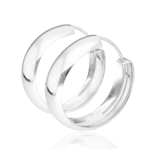 Soliter Nadčasové strieborné kruhy 431 001 02519 04