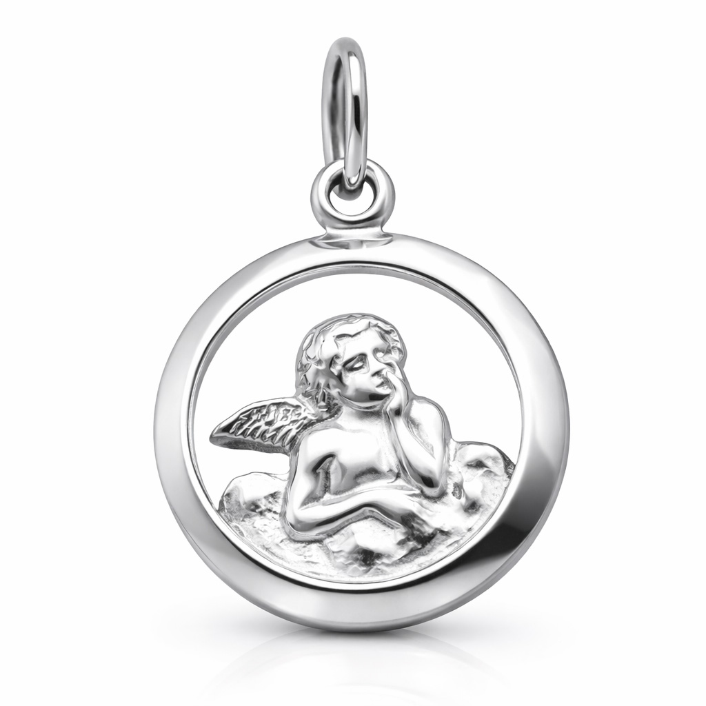 Soliter Originálny strieborný prívesok Anjelik 441 001 01605 04