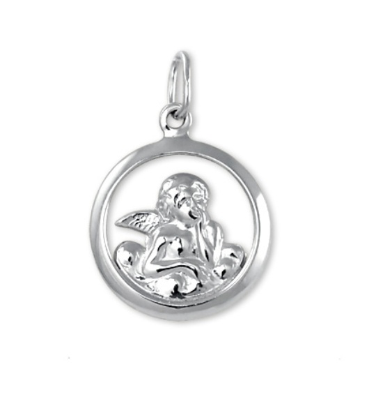 Soliter Originálny strieborný prívesok Anjelik 441 001 01605 04