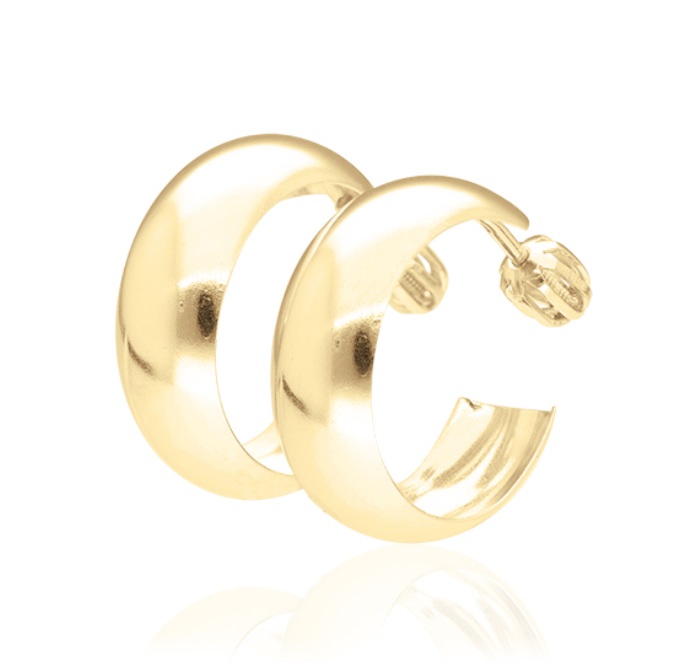 Soliter Pozlátené kruhové náušnice 431 001 02520 15