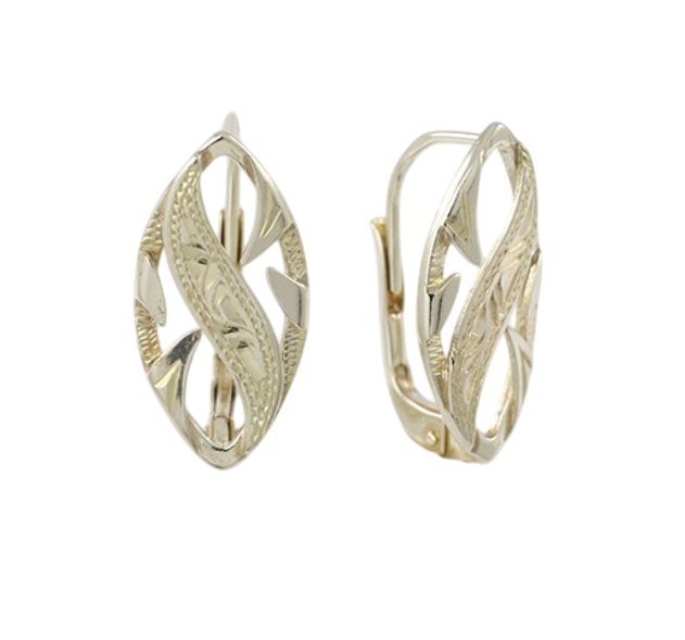 Soliter Pozlátené visiace náušnice Esíčka 431 001 02697 05