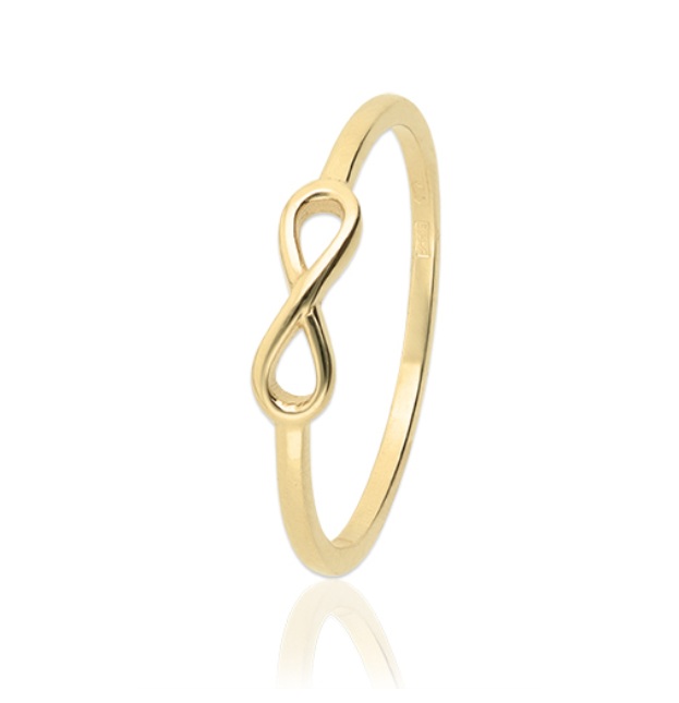 Soliter Prsteň zo žltého zlata Nekonečno 221 001 00712 00 60 mm