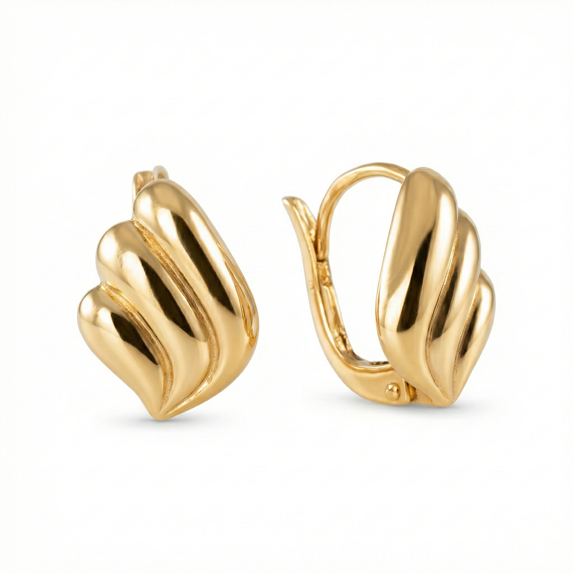 Soliter Pôvabné pozlátené náušnice 431 001 02654 05