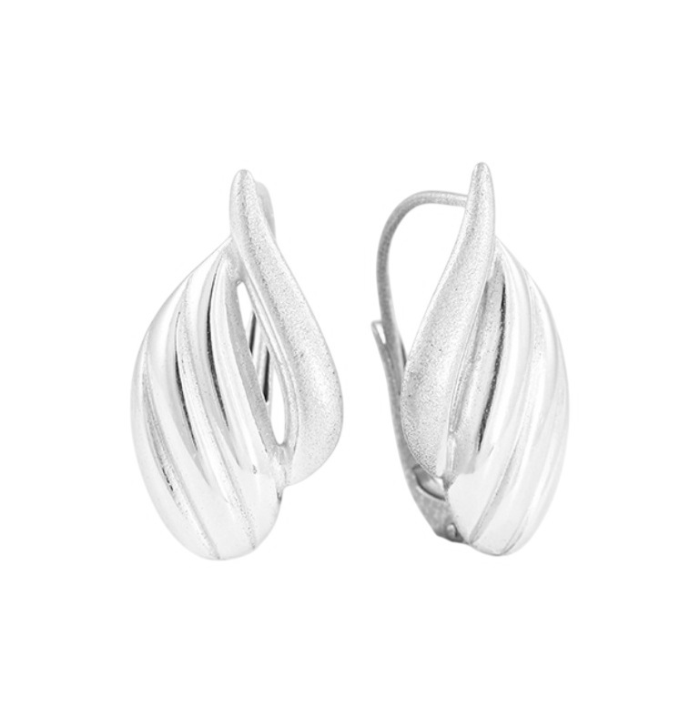 Soliter Pôvabné visiace náušnice zo striebra 431 001 02524 04