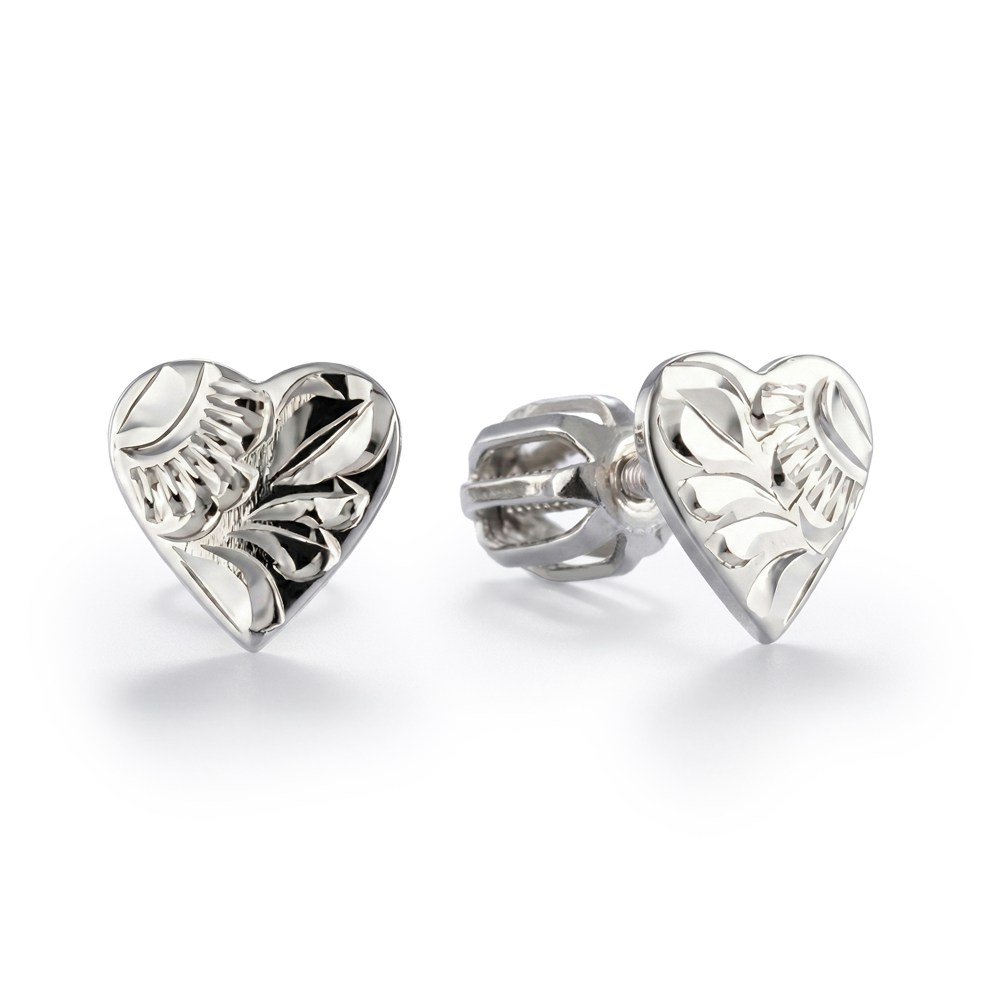Soliter Strieborné srdiečkové náušnice 431 001 00576 04