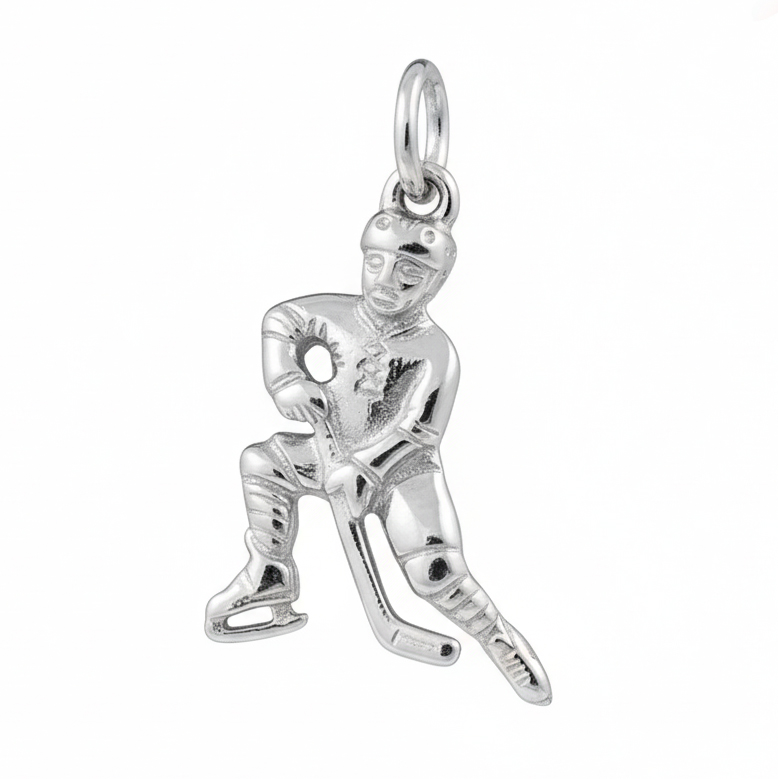 Soliter Strieborný prívesok Hokejista 441 001 01359 04