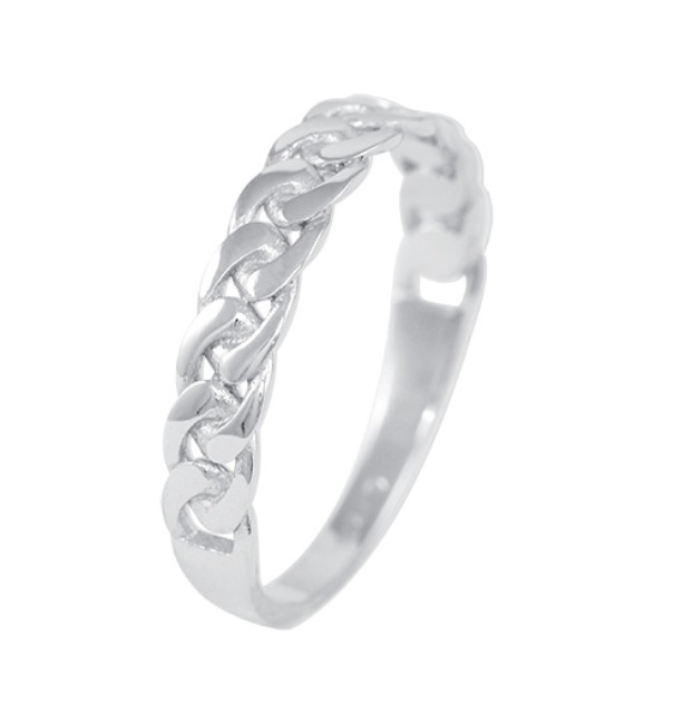 Soliter Štýlový dámsky prsteň z bieleho zlata 221 001 00680 07 65 mm