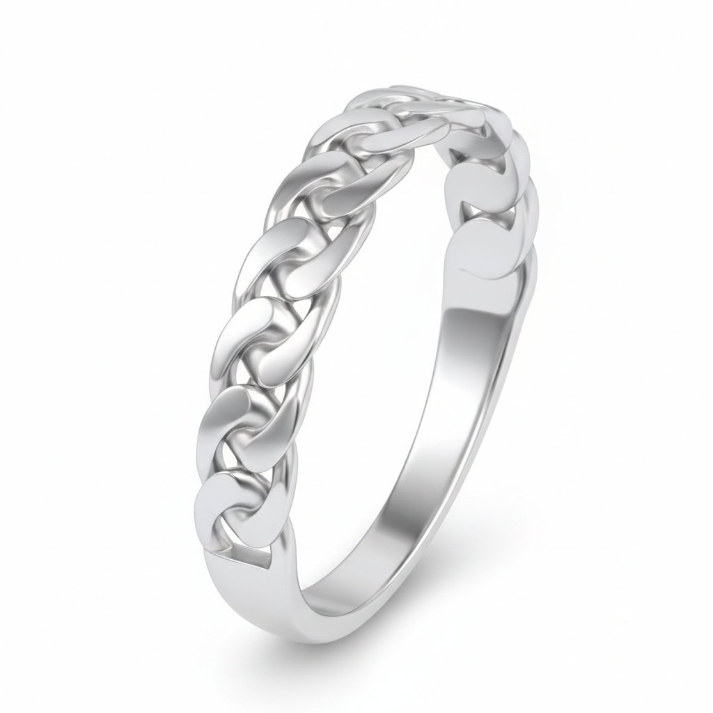 Soliter Štýlový dámsky prsteň z bieleho zlata 221 001 00680 07 60 mm