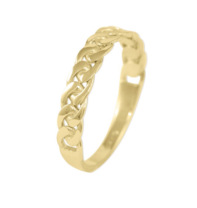 Soliter Štýlový dámsky prsteň zo žltého zlata 221 001 00680 00 59 mm