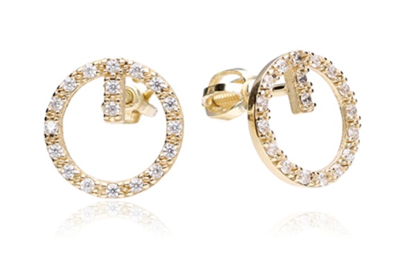 Soliter Trblietavé náušnice zo žltého zlata 239 001 01307 00