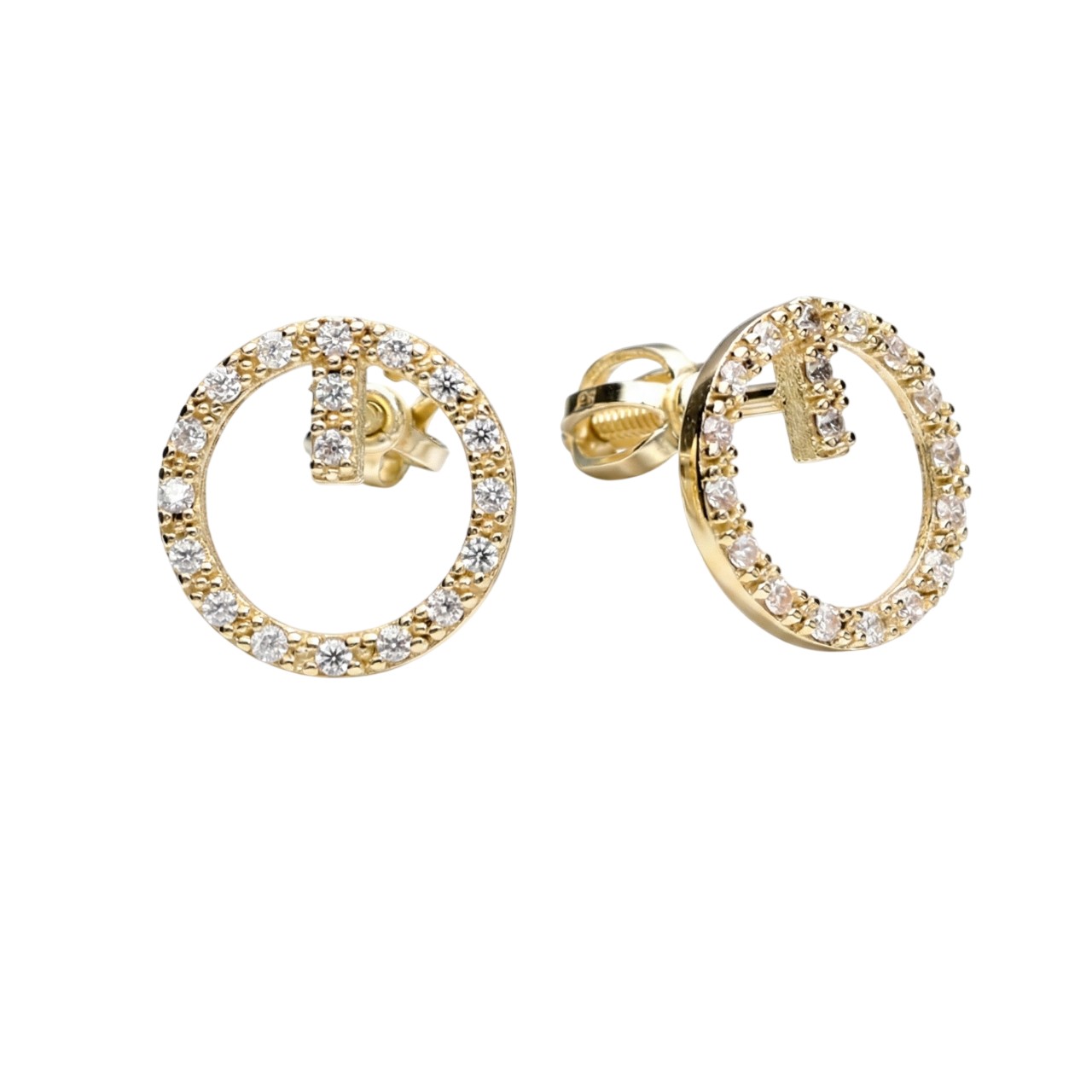 Soliter Trblietavé náušnice zo žltého zlata 239 001 01307 00