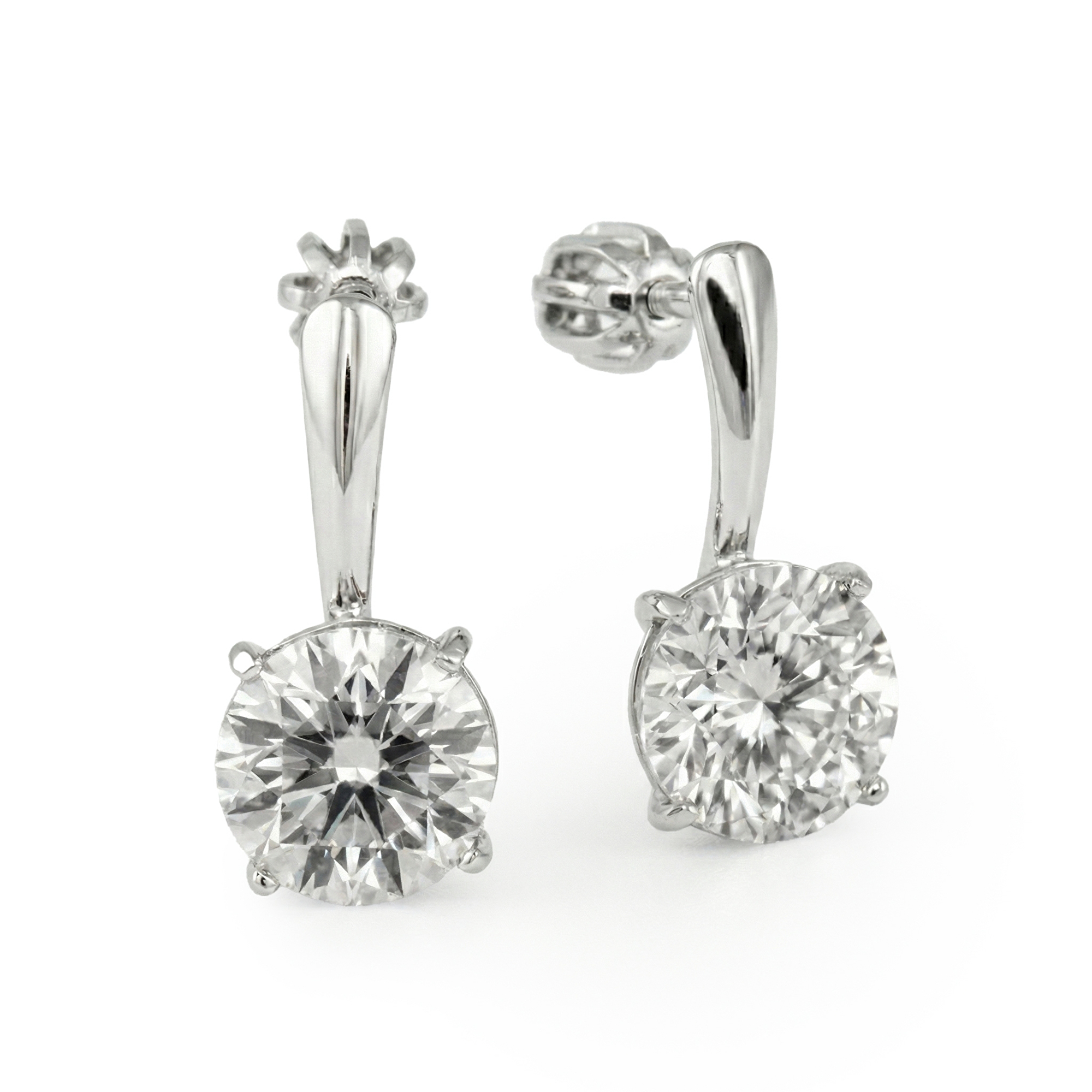 Soliter Visiace strieborné náušnice s čírym zirkónom 438 001 01787 14