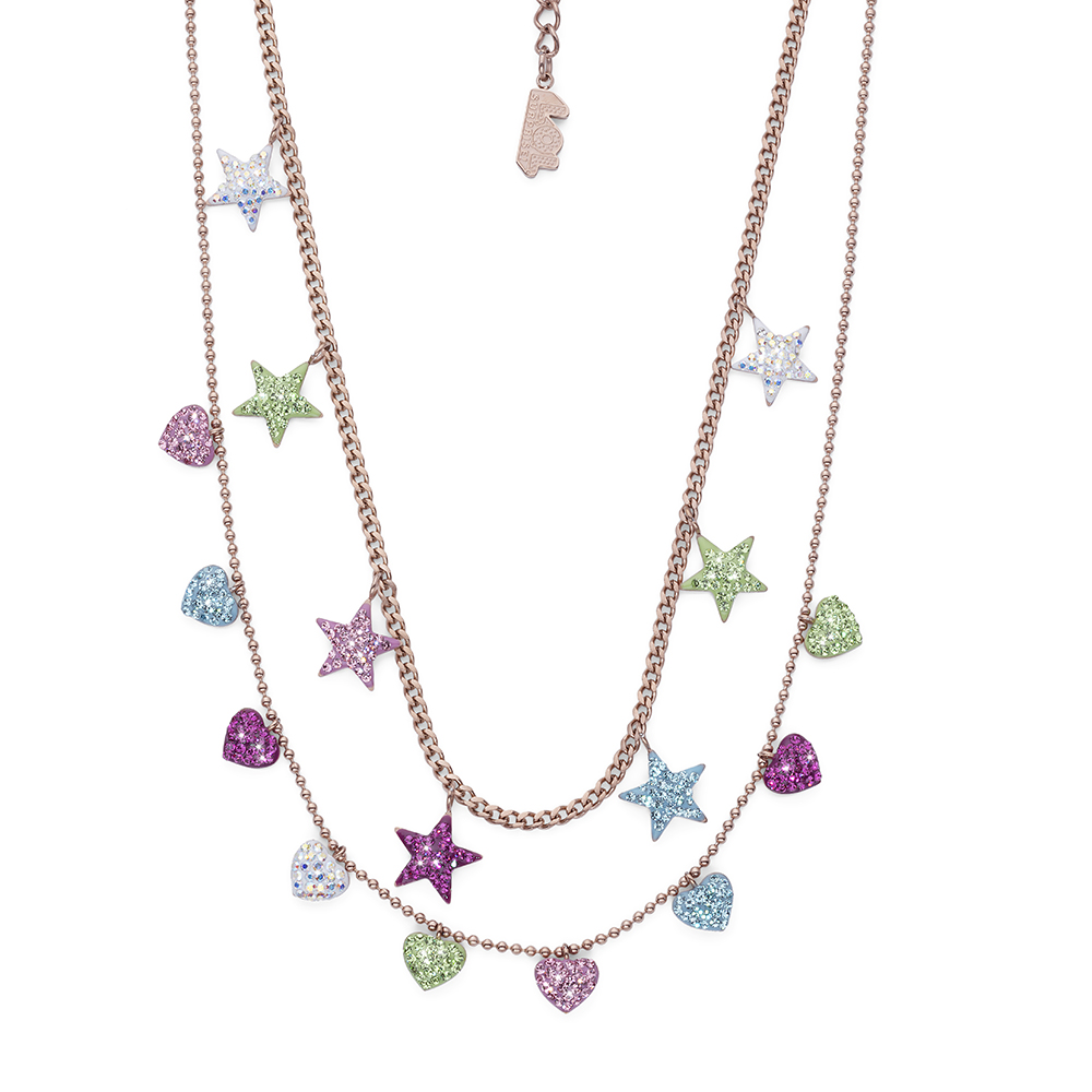 Levně L.O.L. Surprise! Hravý dvojitý náhrdelník pro dívky Star Shine L1014