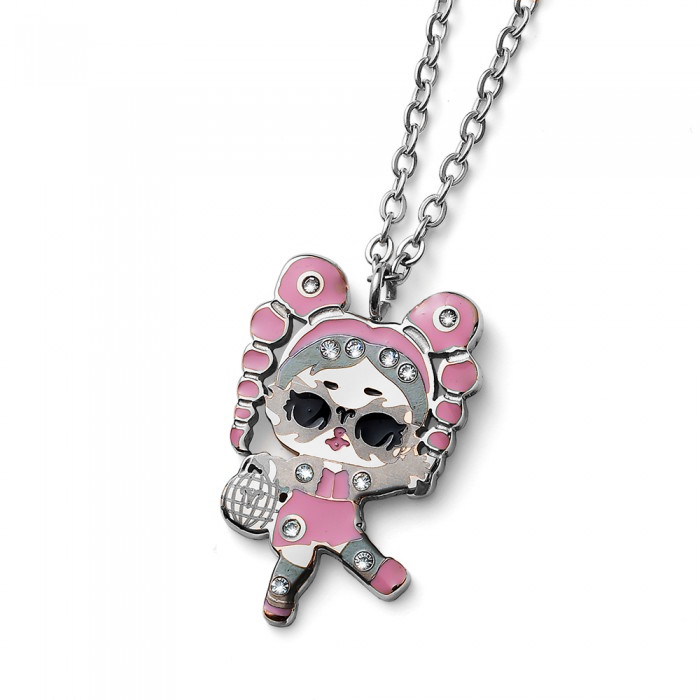 L.O.L. Surprise! Hravý náhrdelník pre dievčatá Aries L1018 Silver