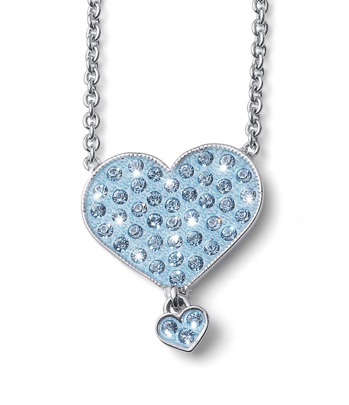 L.O.L. Surprise! Nežný náhrdelník pre dievčatá Dreamheart s kryštálmi L1002BLU