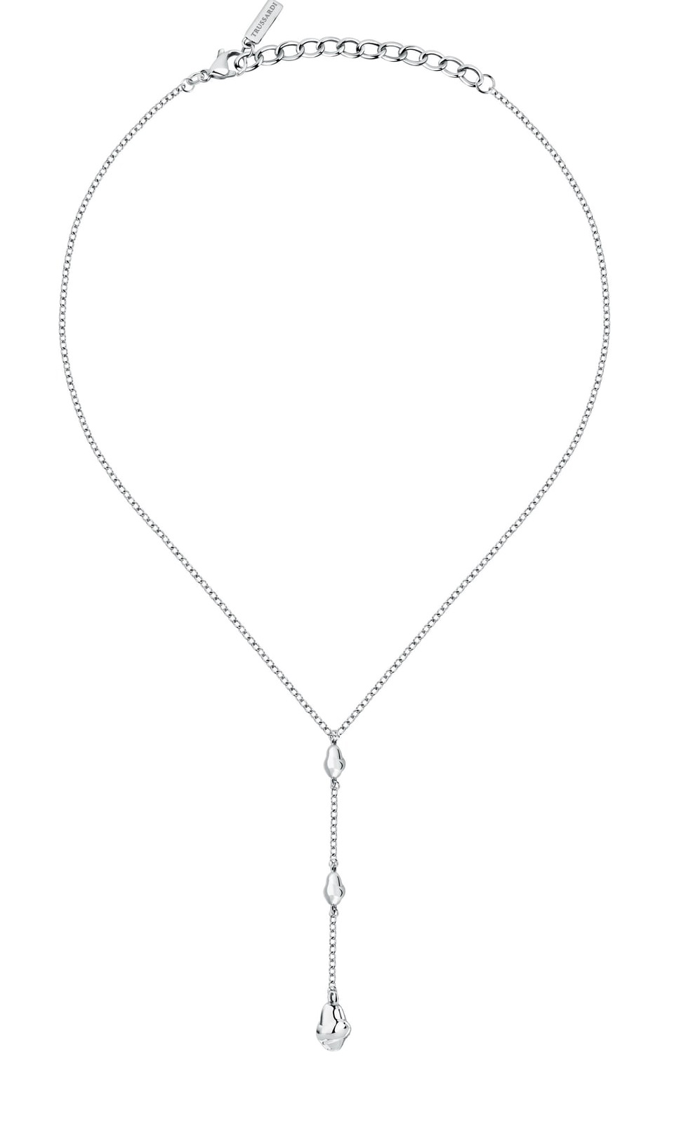 Levně Trussardi Moderní dámský náhrdelník z oceli T-Design TJAXA10