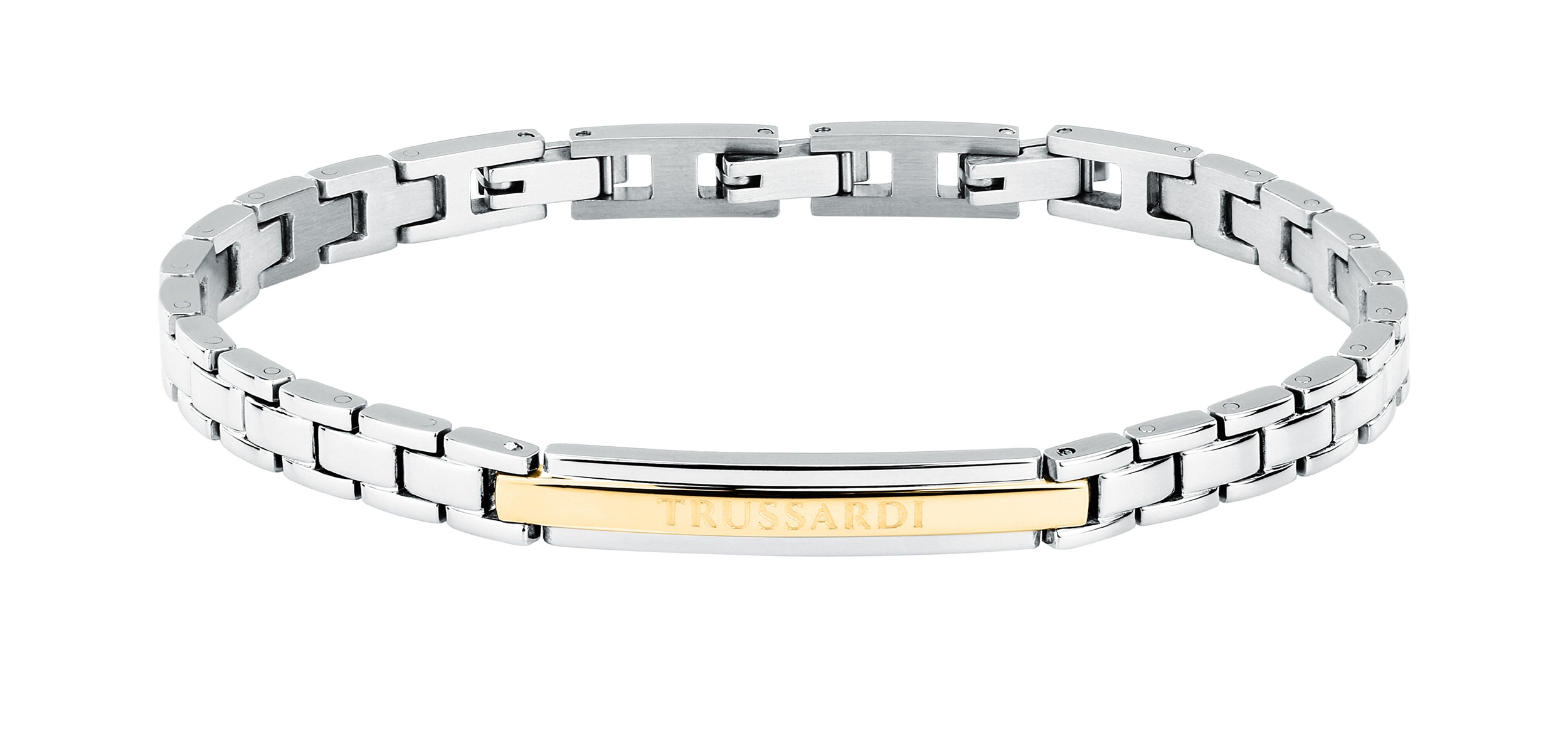 Trussardi Stylový ocelový náramek pro muže T-Steel TJAXV23