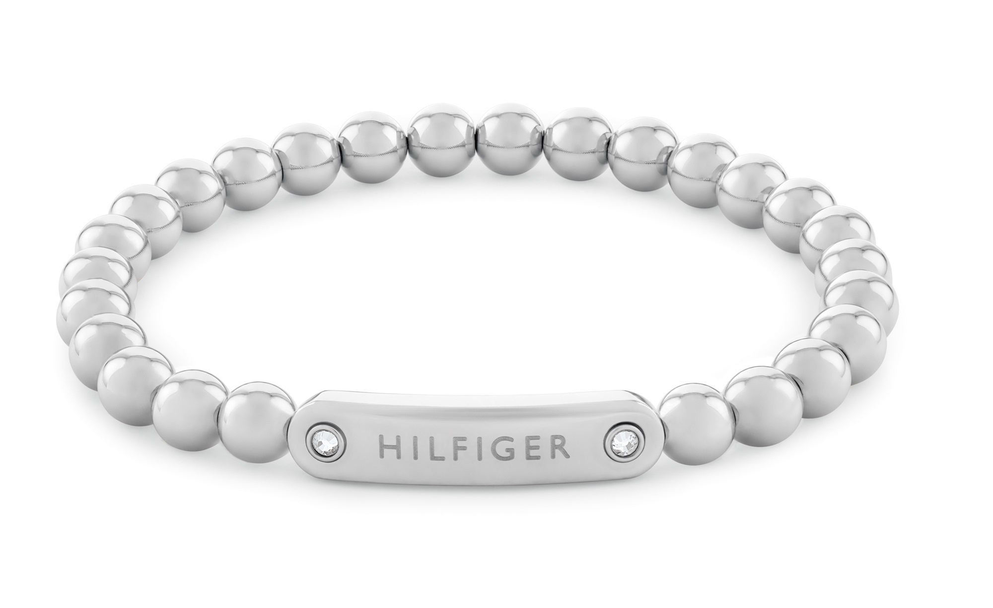 Tommy Hilfiger Dámsky korálkový náramok z ocele Metal Beads 2780934