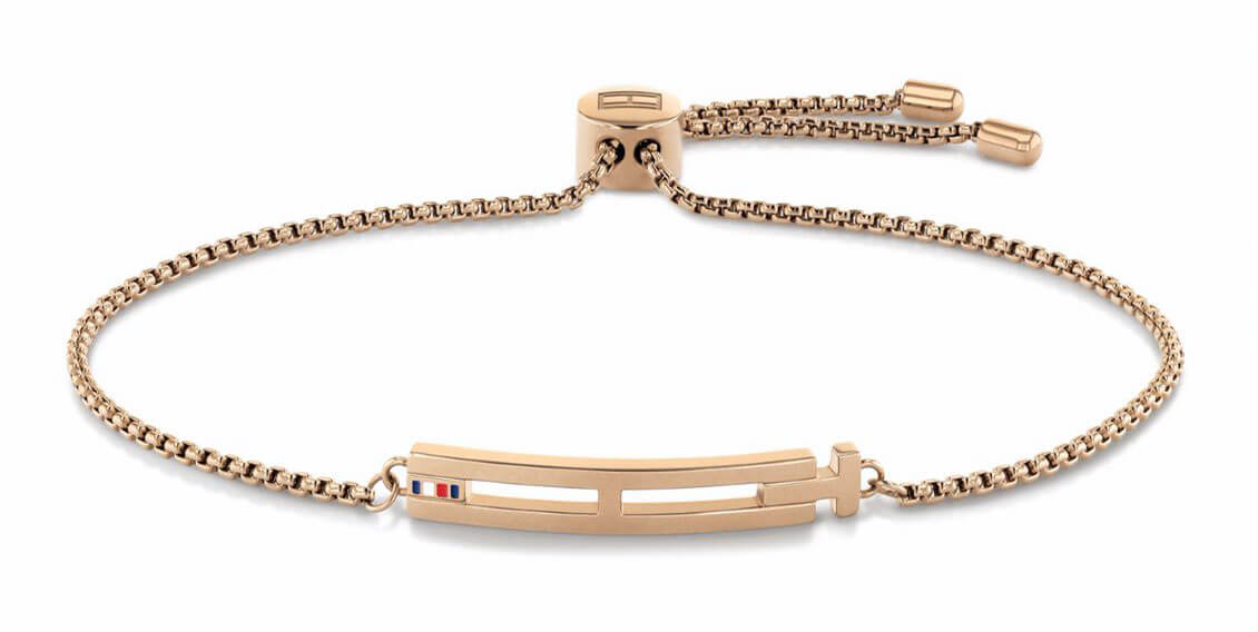 Tommy Hilfiger Elegante bracciale in bronzo TH2780414