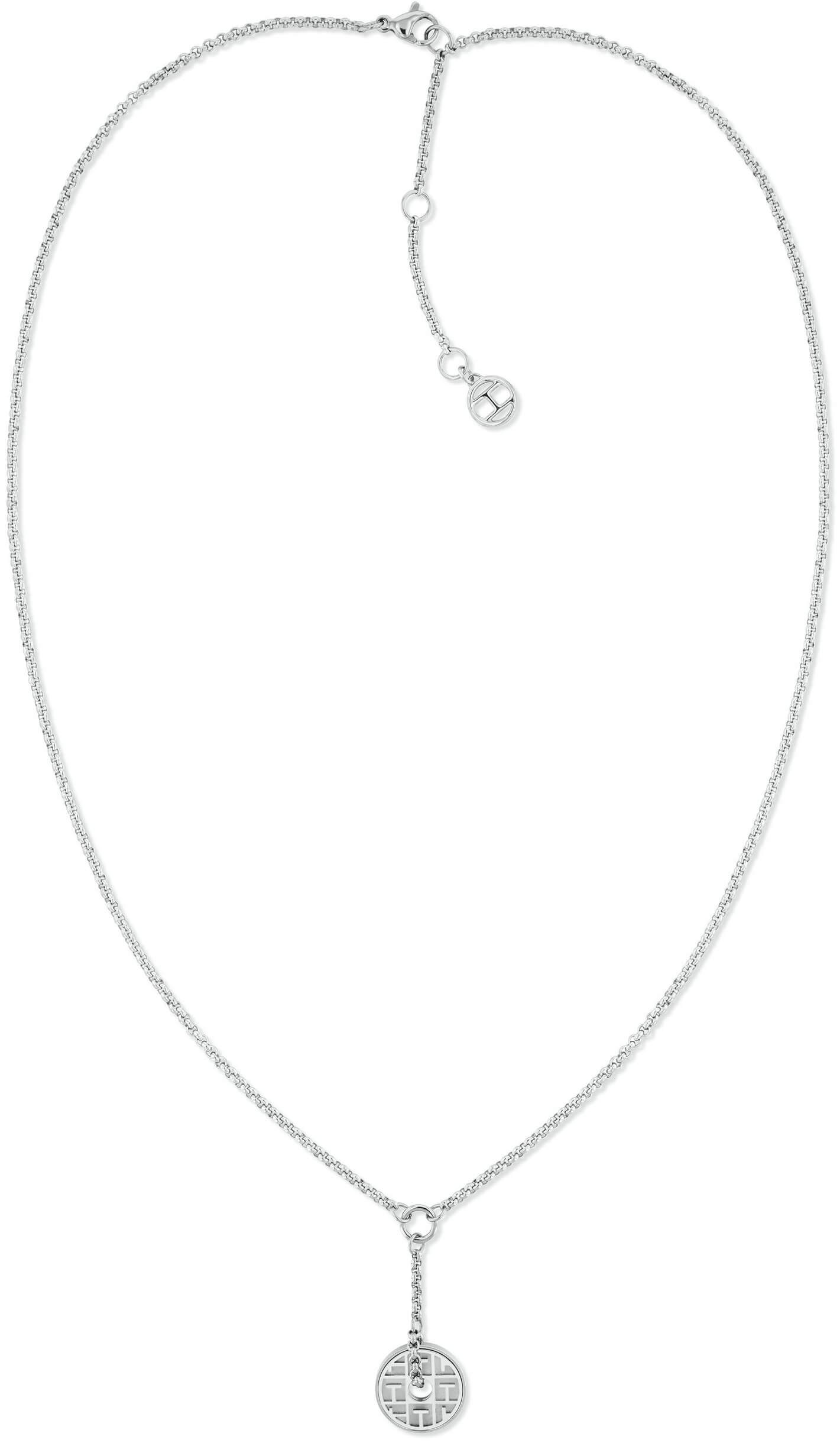 Tommy Hilfiger Elegantný oceľový náhrdelník s príveskom 2780481