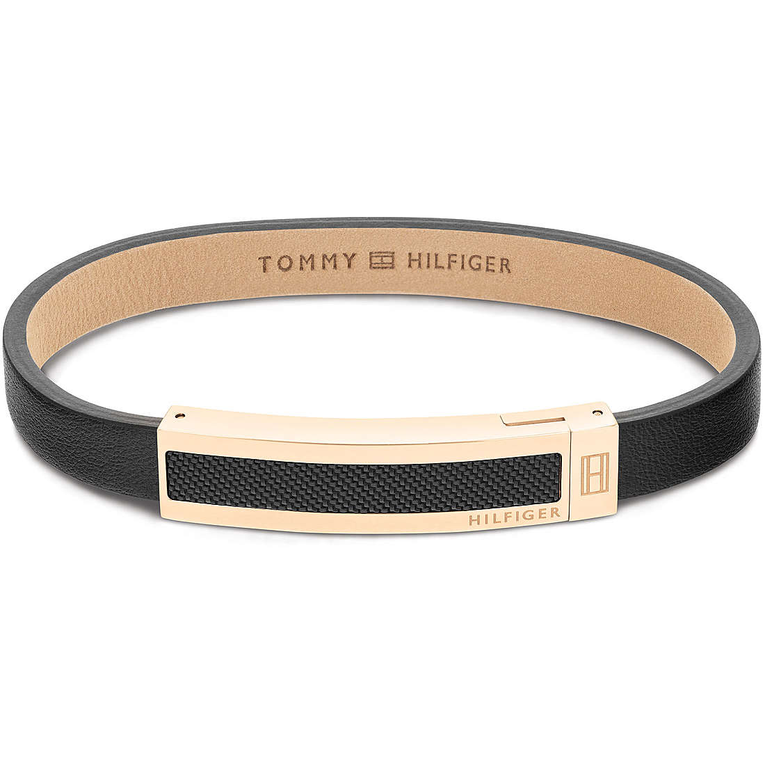 Tommy Hilfiger -  Fashion kožený náramek Women Texture 2790399