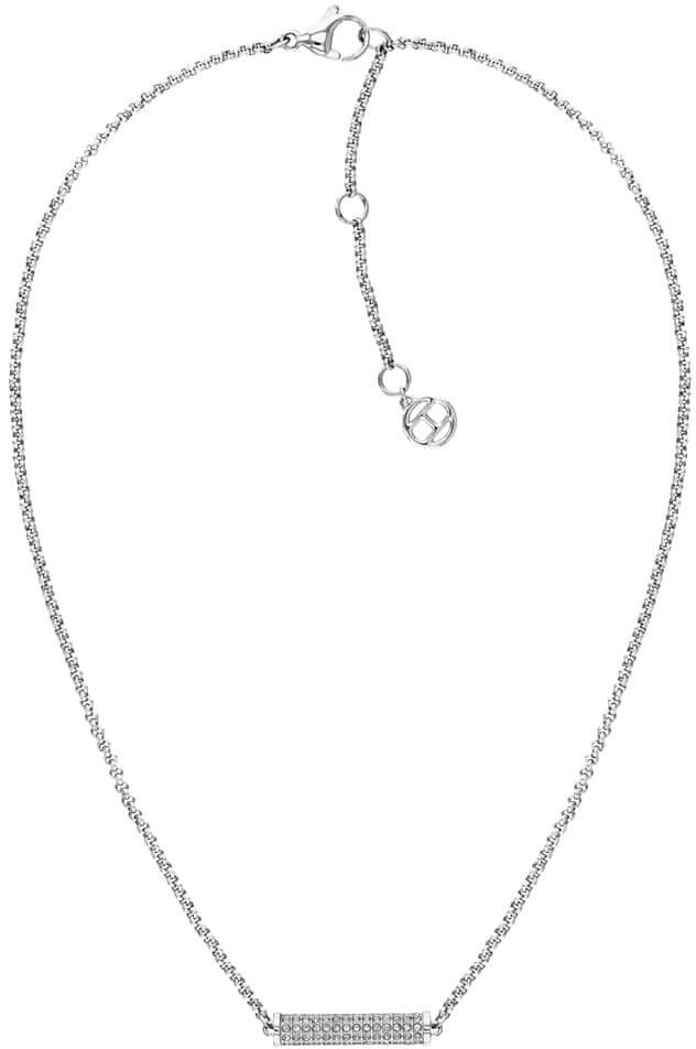 Tommy Hilfiger -  Moderní ocelový náhrdelník s krystaly TH2780192