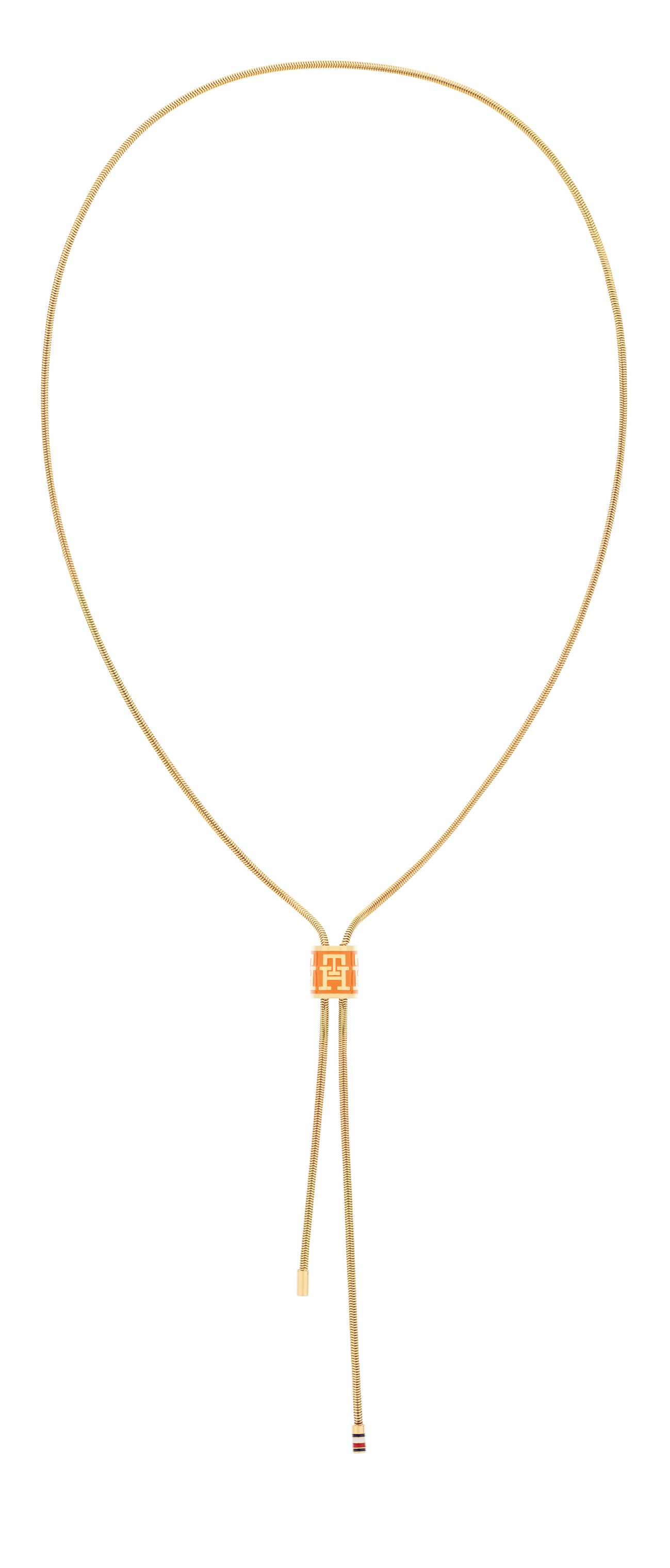 Tommy Hilfiger Módní pozlacený náhrdelník s posuvnou sponou 2780885