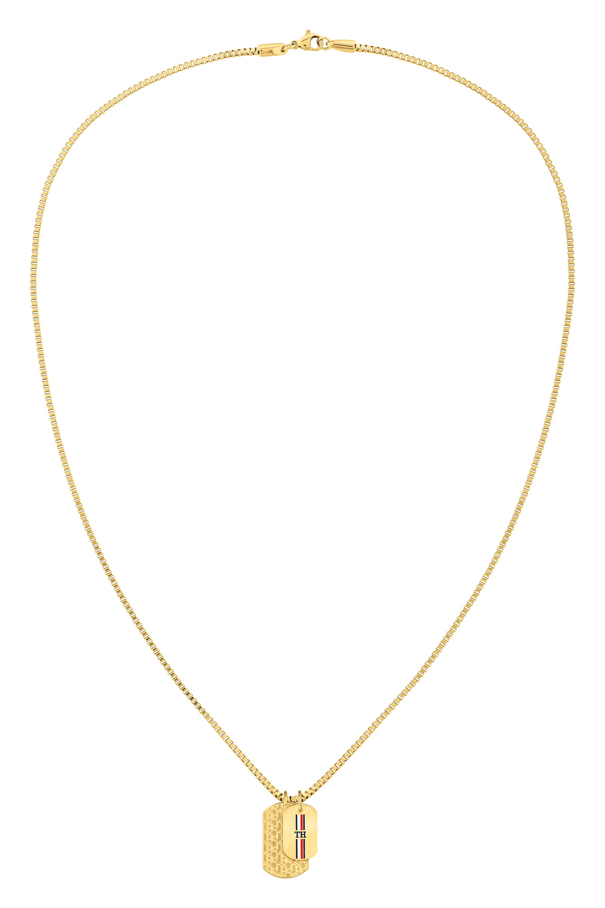 Tommy Hilfiger Nadčasový pozlacený náhrdelník pro muže Casual 2790211
