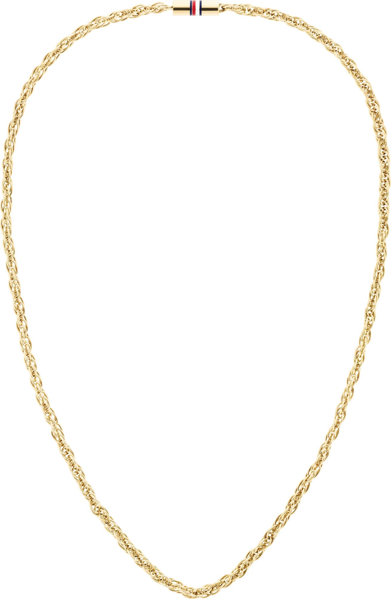 Tommy Hilfiger -  Slušivý náhrdelník z pozlacené oceli Ropse Chain 2790498