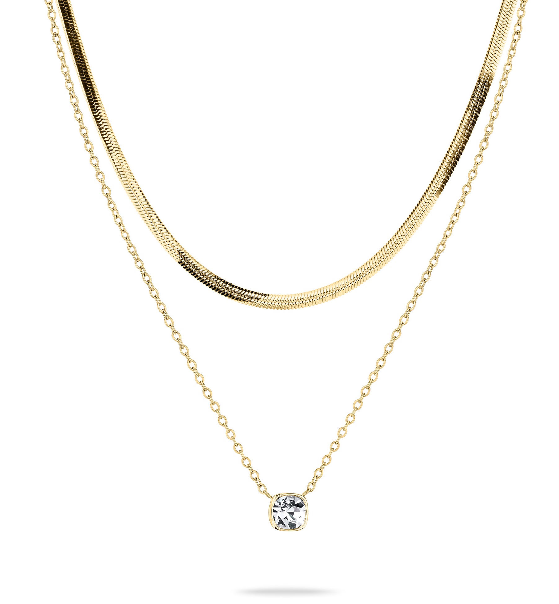 Tamaris Elegantní set pozlacených náhrdelníků pro ženy TS-0036-NN