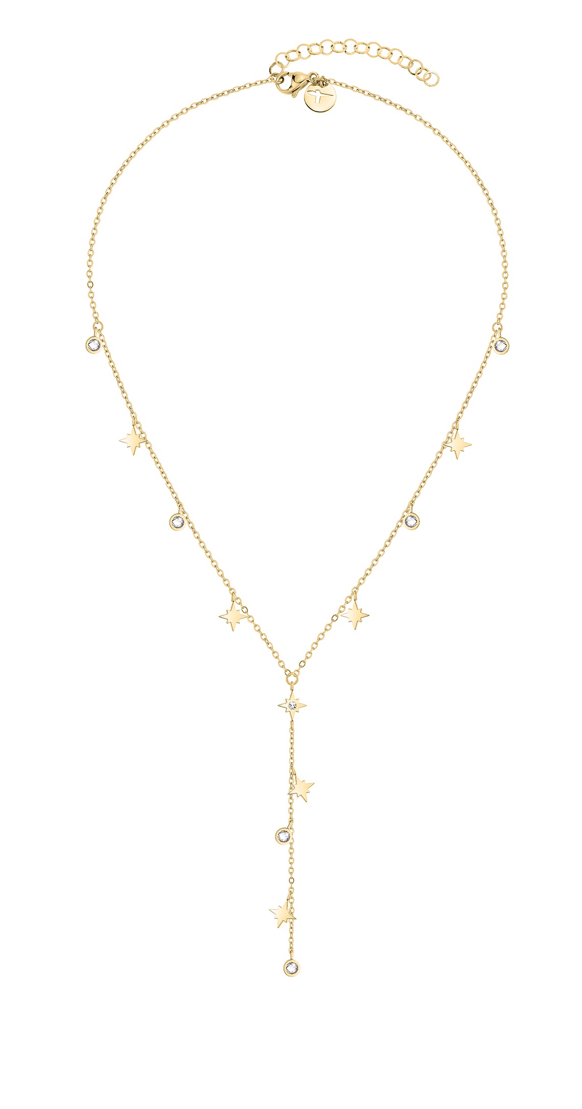 Tamaris -  Nadčasový pozlacený náhrdelník se zirkony TJ-0102-N-45