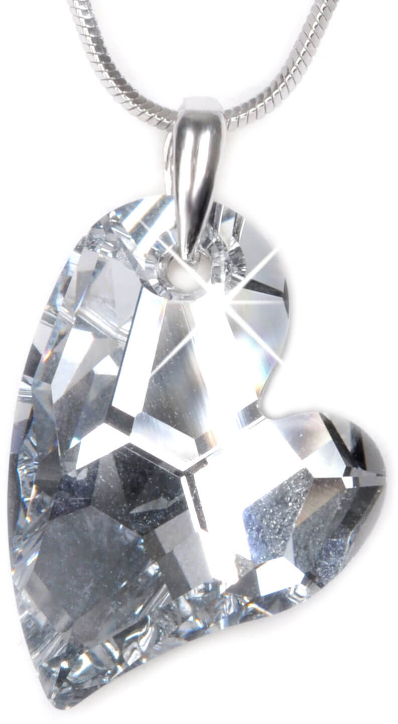 Levien Romantický náhrdelník Heart D2Y Crystal