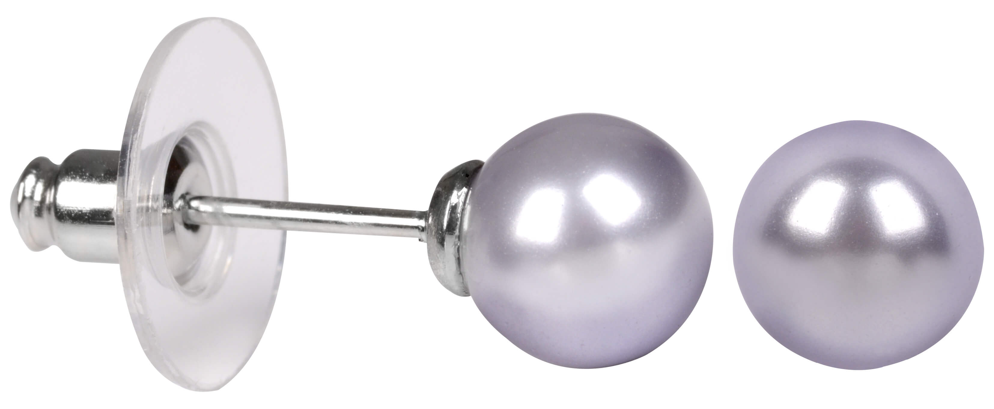 Levien Orecchini delicati a lobo Pearl Lavender