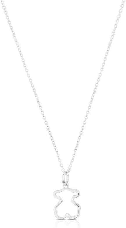 Levně Tous Půvabný stříbrný náhrdelník s medvídkem Galaxy 614784500 (řetízek, přívěsek)