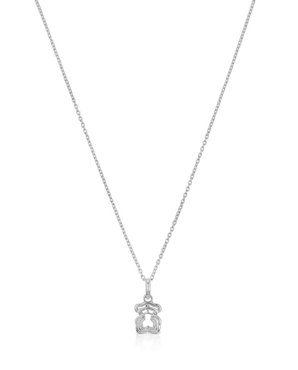 Tous Pôvabný strieborný náhrdelník s medvedíkom Bickie 1004018000 (retiazka, prívesok)