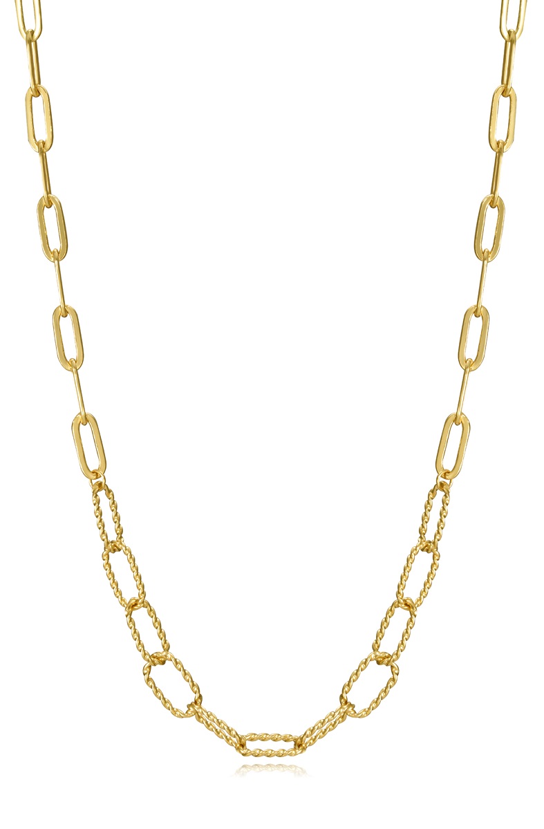 Viceroy Elegáns aranyozott nyaklánc Elegant 13045C100-06