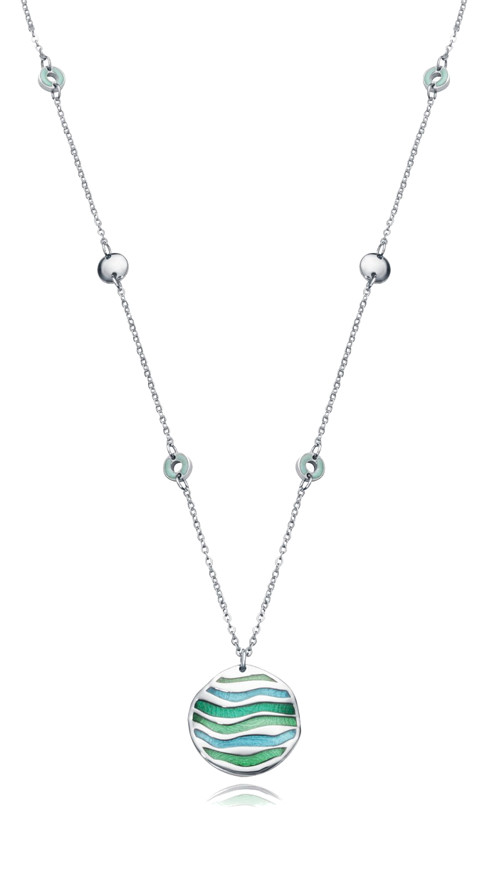 Viceroy Půvabný ocelový náhrdelník Air 15135C01013