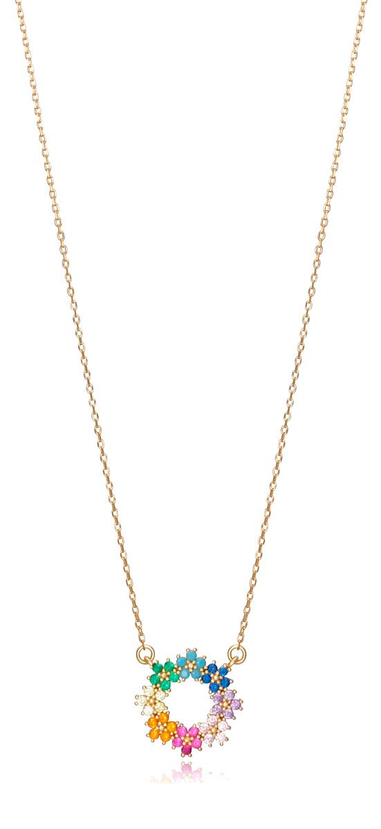 Viceroy -  Půvabný pozlacený náhrdelník Trend 13049C100-39