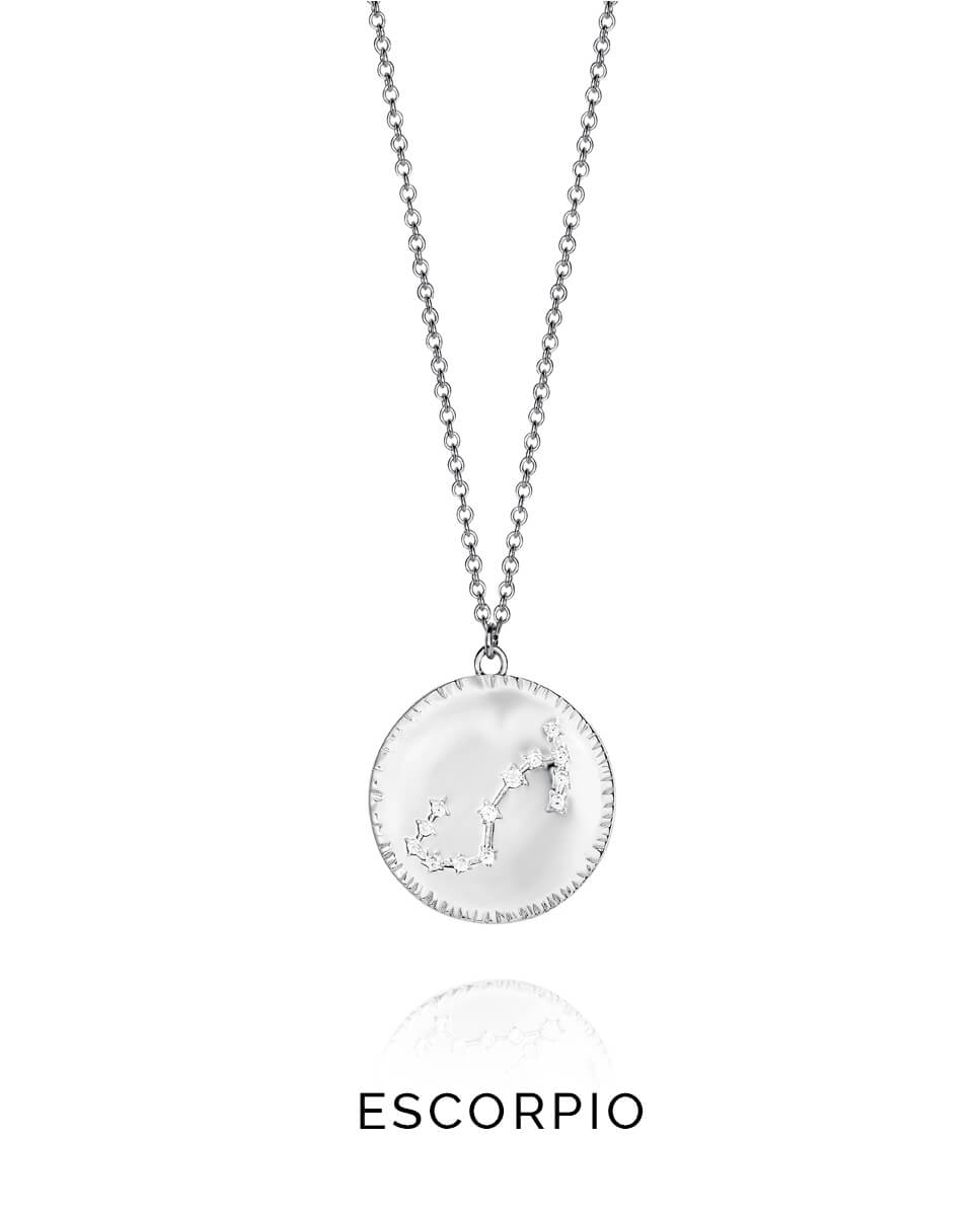 Levně Viceroy Stříbrný náhrdelník znamení Štír Horoscopo 61014C000-38E