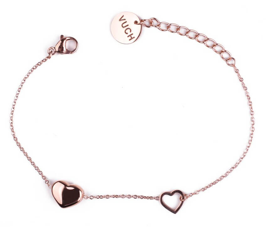 Vuch Bracciale delicato oro rosa Loyalty Rose Gold