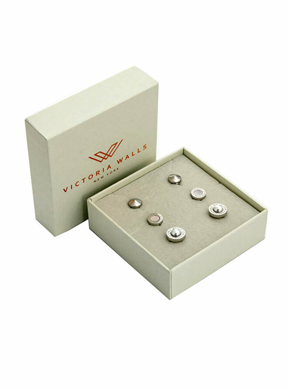 Victoria Walls Elegantní set ocelových náušnic VS1099S