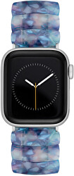 Acetátový řemínek pro Apple Watch 38/40/41 mm WK/1073SVBL38