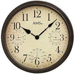 L’orologio da parete con termometro, barometro ed igrometro 9463