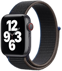 Apple Watch SE GPS + Cellular, 40mm Space Gray Aluminium Case with Charcoal Sport Loop