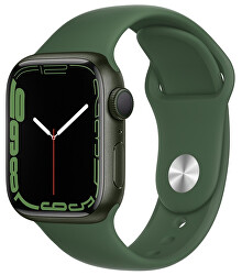 Apple Watch Series 7 GPS + Cellular 45mm Green, Clover Sport