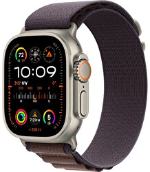 Apple Watch Ultra 2 49mm titanová s indigovým alpským tahem L
