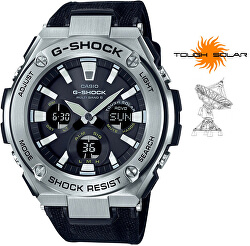 G-Shock G-Steel GST-W130C-1A napelemes rádióvezérelt karóra